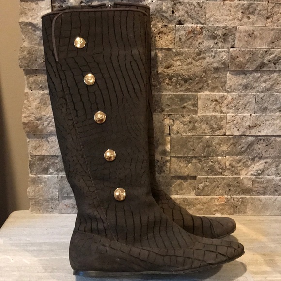 Eileen Turner Leopard Boots (Size 6) - Picture 2 of 6